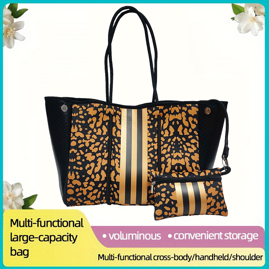 Leopard print bag