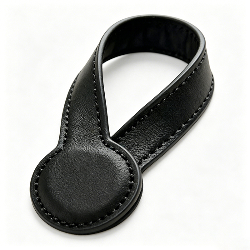 Multi purpose leather magnetic cap clip