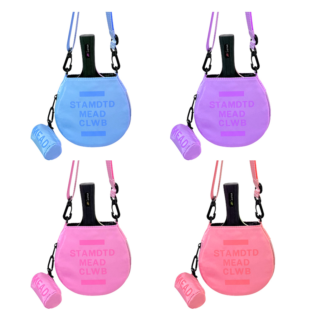 Table tennis racket storage bag