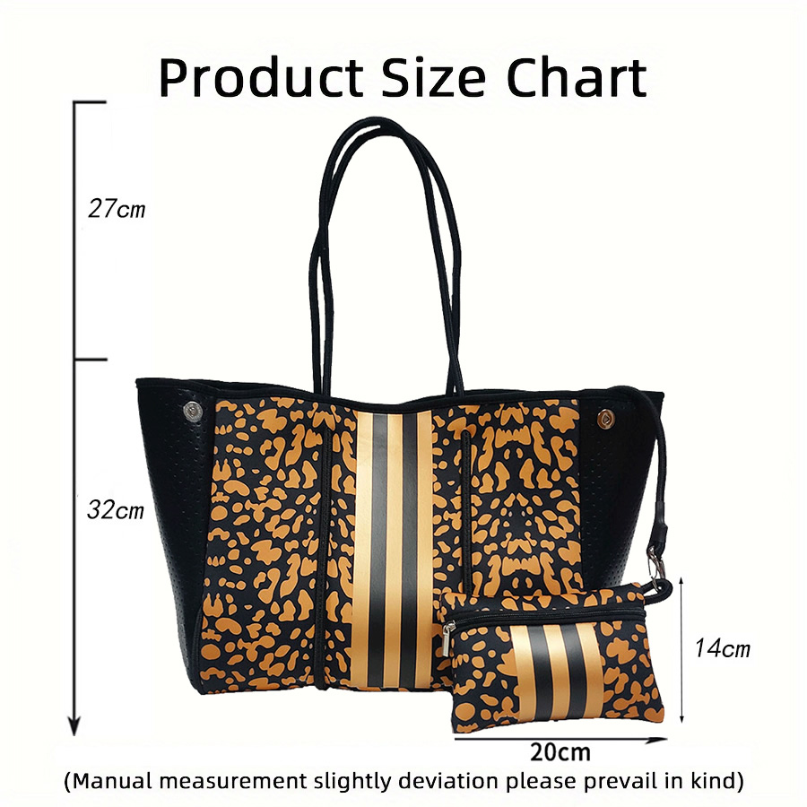 Leopard print bag
