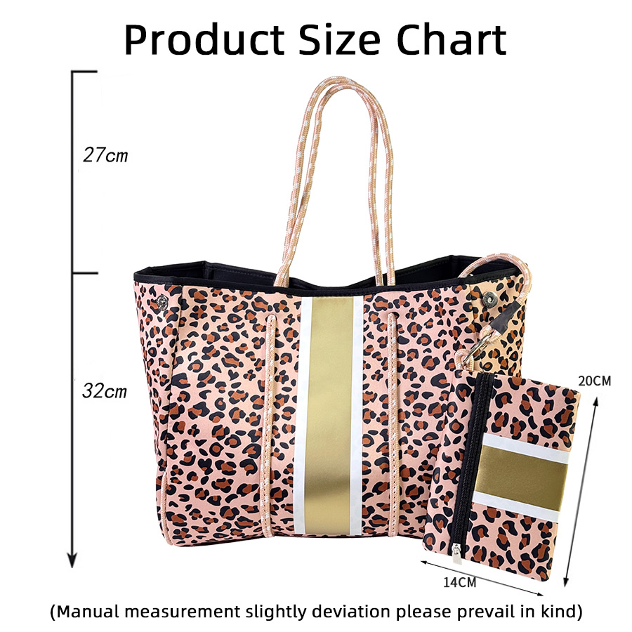 Leopard print bag
